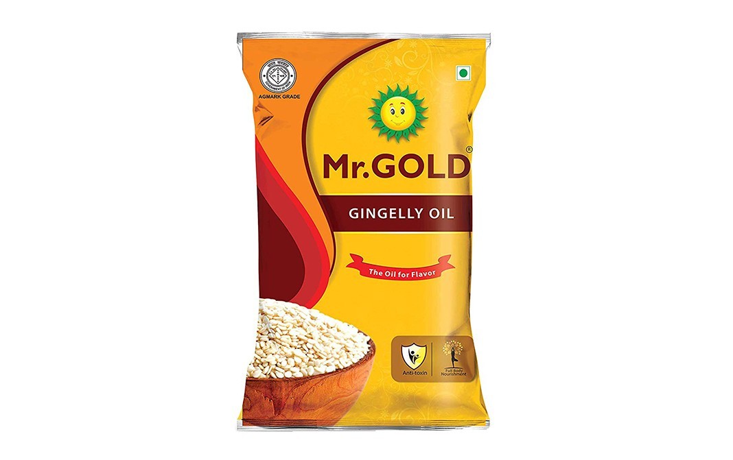 Mr. Gold Gingelly Oil    Pouch  500 millilitre